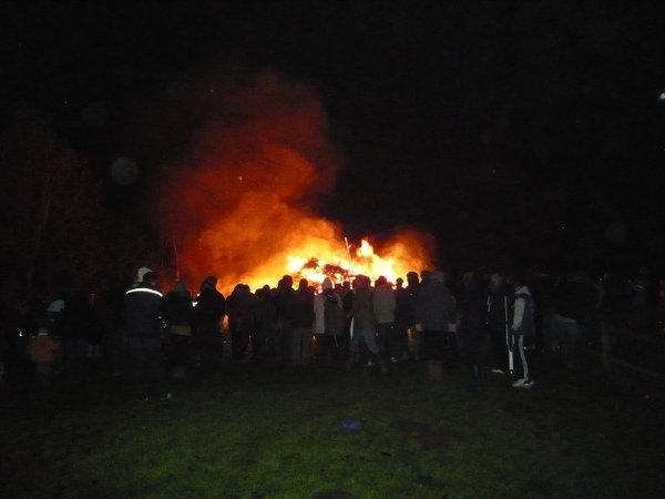 fireworks on Bonfire Day