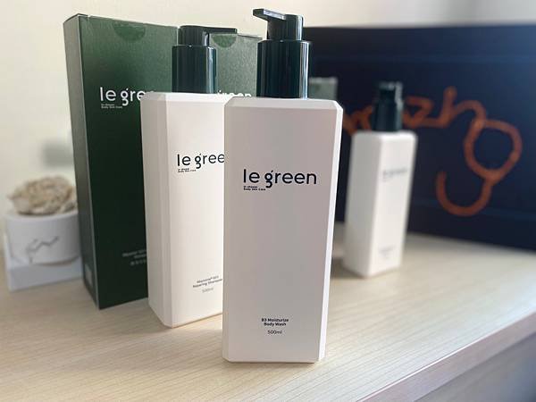 純開箱/Le Green_植萃洗沐組合