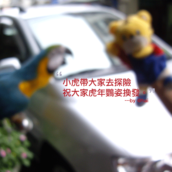 小虎拜年