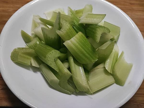 食譜 - 西洋芹炒海鮮