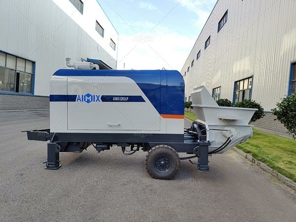 Trailer-Mounted Concrete Pumps