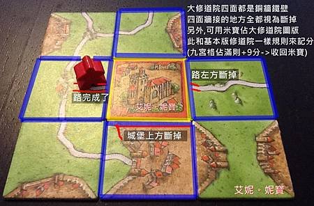 Board Game 桌遊 Carcassonne 卡卡頌 Abbey &amp; Mayors6.JPG