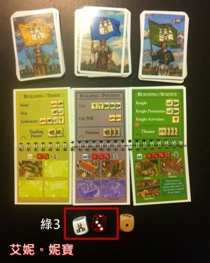 AININIBO艾妮妮寶_Board Game 桌遊 Catan 卡坦島 Cities and Knights 騎士擴充15