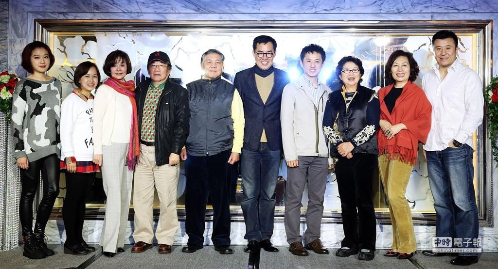國片「滿月酒」完成台灣部分的拍攝，劇組舉辦殺青宴。（張祐銘攝）
