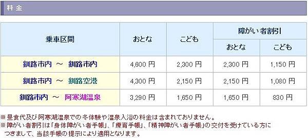 36阿寒pilika觀光巴士料金表(冬).jpg