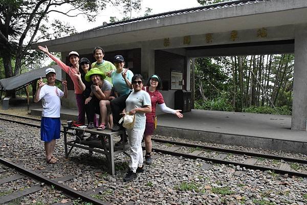 五月阿里山鐵路 - 初夏螢火蟲之旅: 梨園寮火車站 - 大風