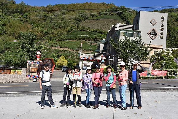 五月阿里山鐵路 - 初夏螢火蟲之旅: 迷糊步道竹林行 - 藍