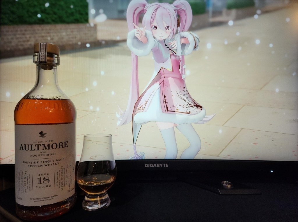 Aultmore 18yo、46%、Batch No.481