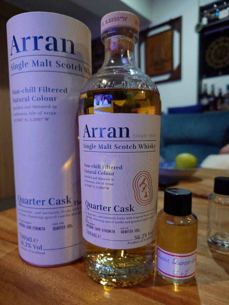 Arran Quarter Cask 56.2% (Batc