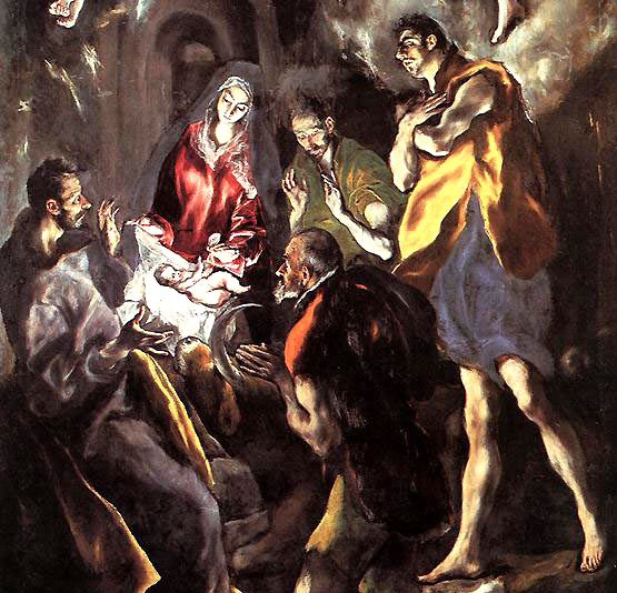 the adoration of the shepherds