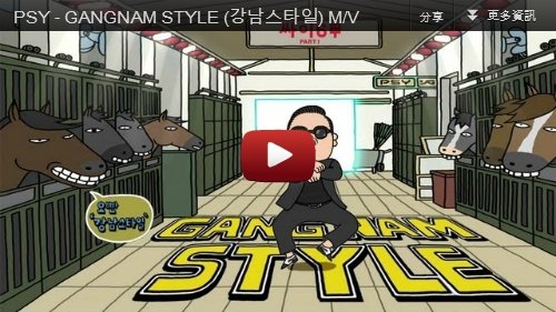 PSY「騎馬舞」紅遍全球影片播放