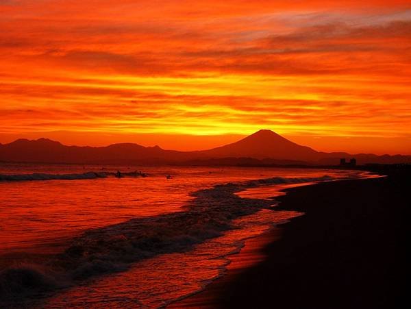 batch_片瀬海岸西浜-富士山.JPG