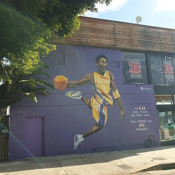 過年LA行：Kobe的壁畫朝聖 (Kobe Mural)