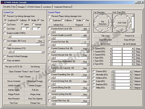 GTA:SA Admin Console v181 天神修改