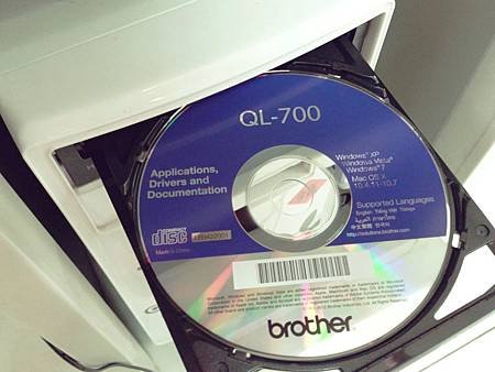 Brother QL-700 安裝