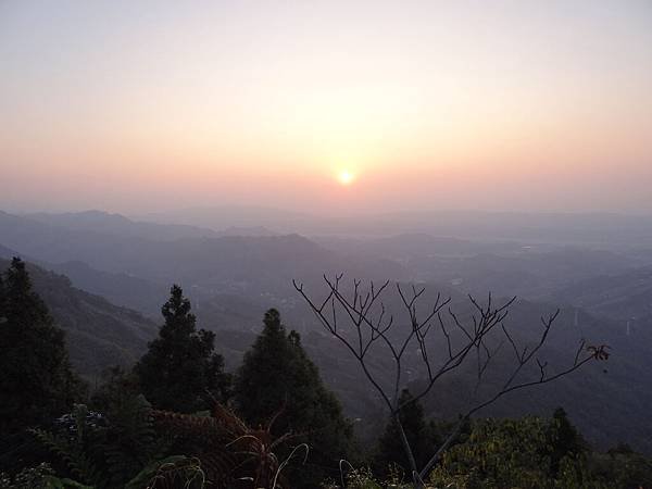 倒是等到夕陽