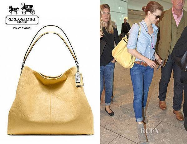 Amy-Adams-Coach-Madison-Leather-Phoebe-Shoulder-Bag