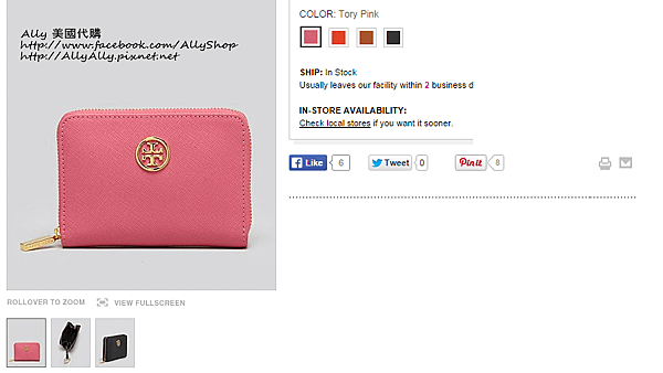 Tory Burch Coin Case - Robinson Zip   Bloomingdale