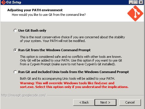 git on windows