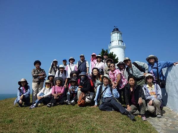 東莒島燈塔合照