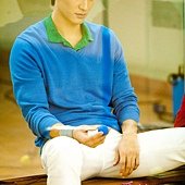20120414 #愛情闖進門#憂鬱的@邵翔Sean 被秒殺了！為何這般憂鬱呢親