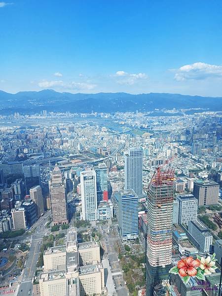 Taipei 101 observatory@登上台北101