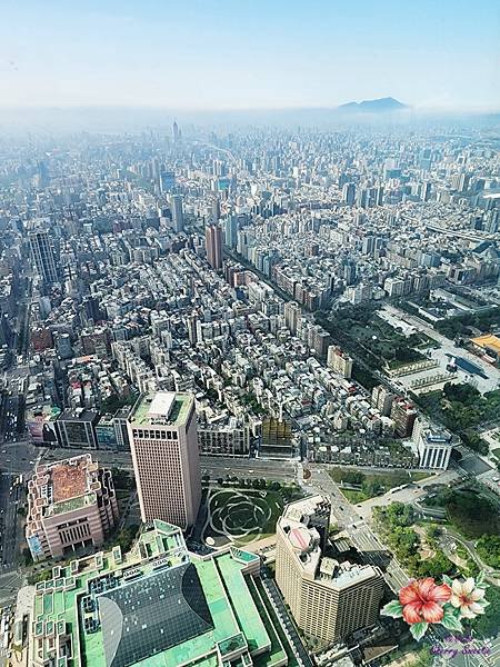 Taipei 101 observatory@登上台北101