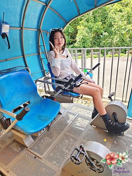 深澳鐵道自行車@可愛自行行車 隧道五彩繽紛燈光秀 享受愜意鐵