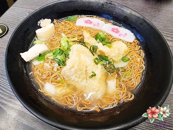 水仙宮古早味鍋燒麵@清甜柴魚湯頭 麵體Q彈 隱藏版鍋燒麵鮮味