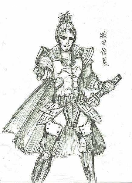 織田信長-草圖