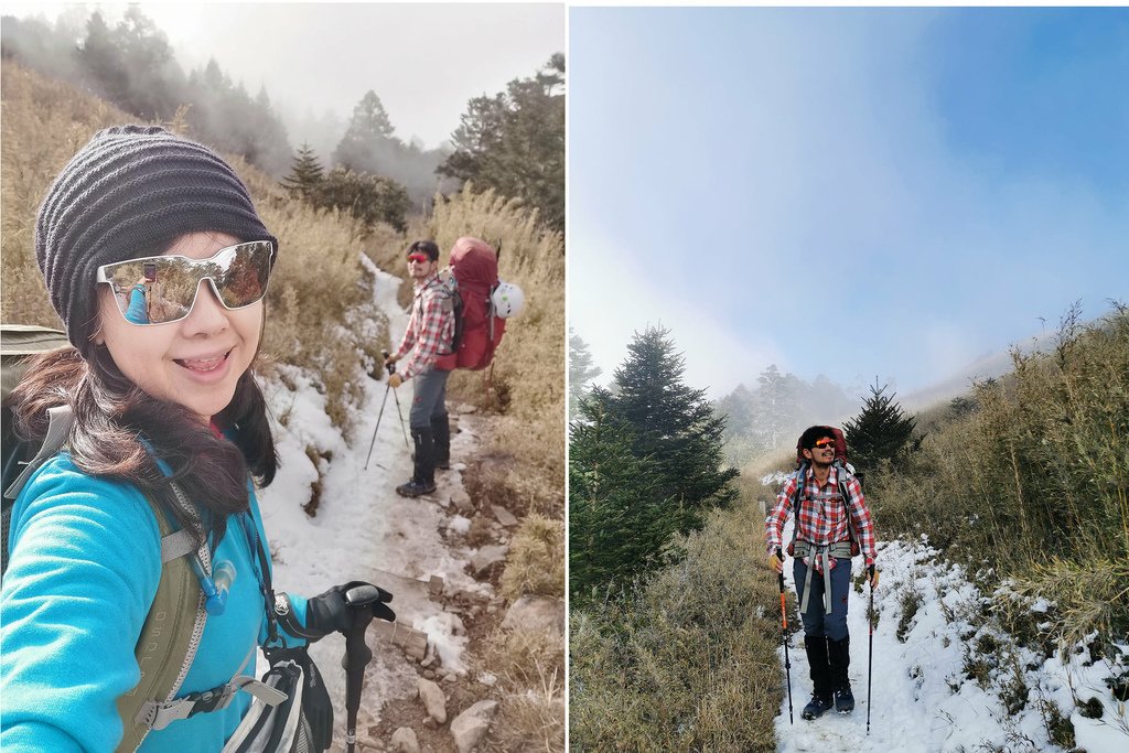 雪登雪山主峰賞雪趣