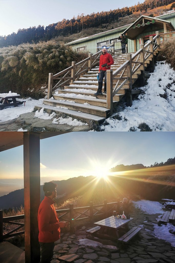 雪登雪山主峰賞雪趣