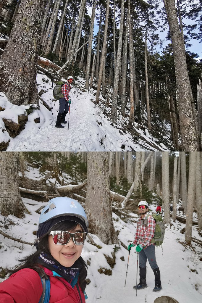 雪登雪山主峰賞雪趣