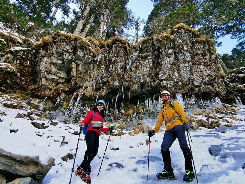 雪登雪山主峰賞雪趣