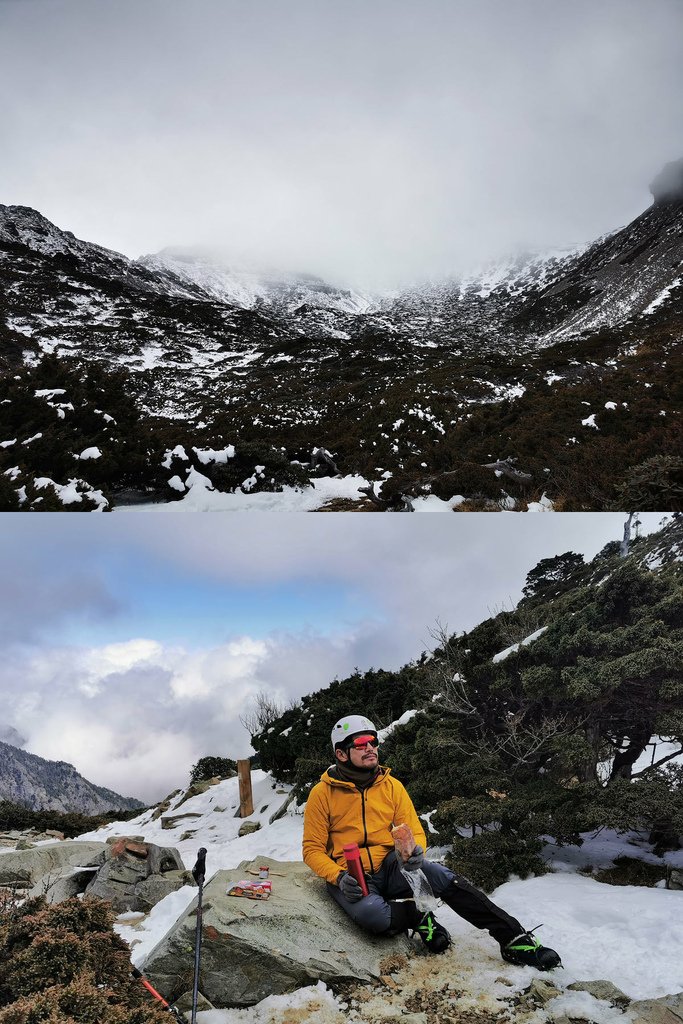 雪登雪山主峰賞雪趣