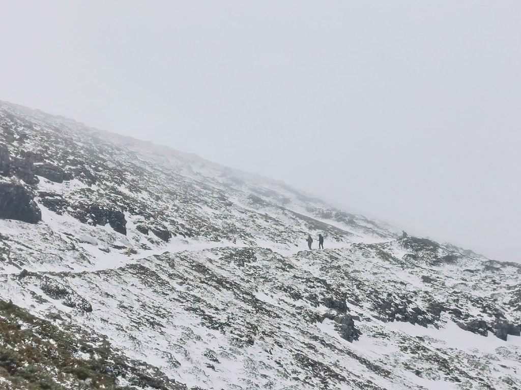 雪登雪山主峰賞雪趣