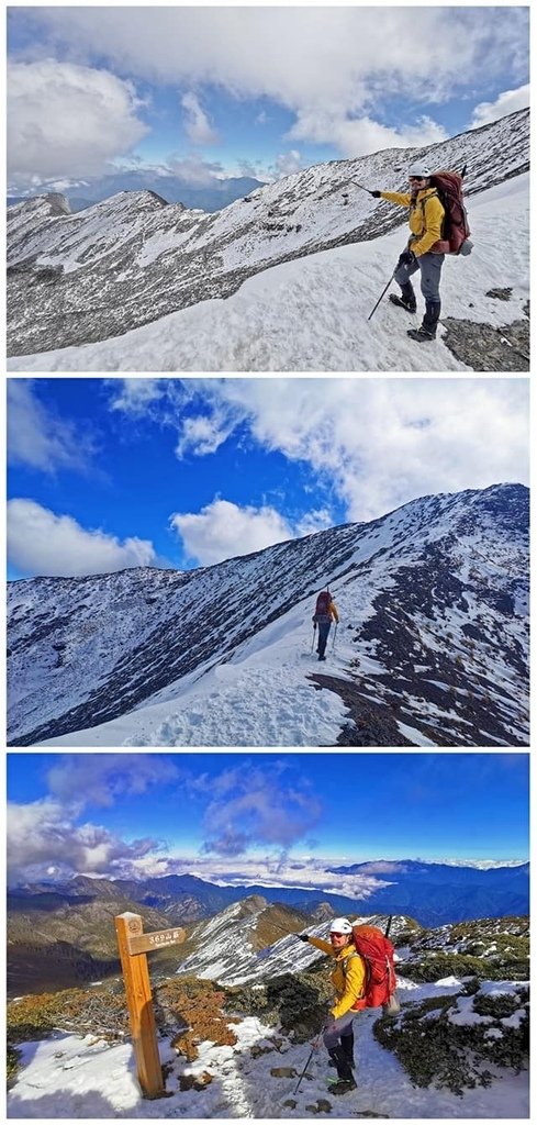 雪山主峰下翠池~冰天雪地翠池營地紮營~壯闊的震撼