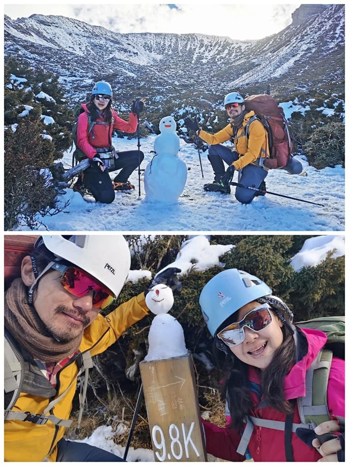 雪山主峰下翠池~冰天雪地翠池營地紮營~壯闊的震撼