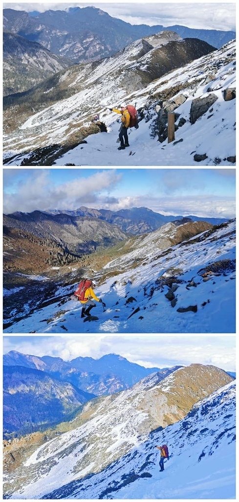 雪山主峰下翠池~冰天雪地翠池營地紮營~壯闊的震撼