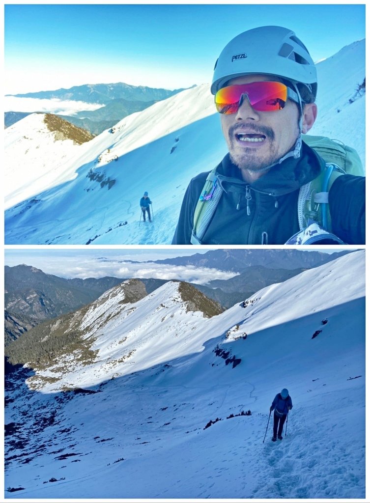 雪山單登~雪登雪山主峰~綿長陡峭，險峻又美麗的非傳統路線，站