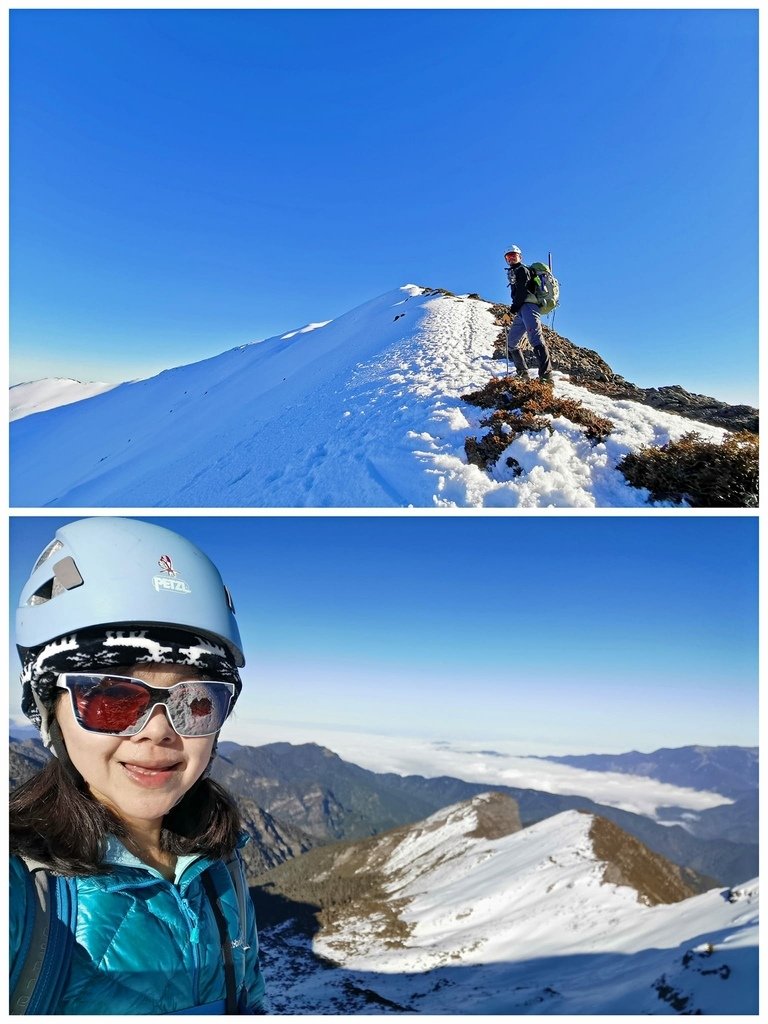 雪山單登~雪登雪山主峰~綿長陡峭，險峻又美麗的非傳統路線，站