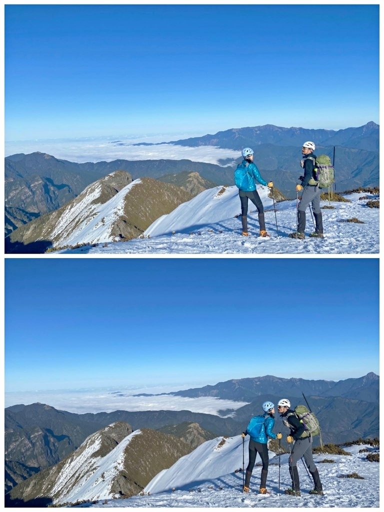 雪山單登~雪登雪山主峰~綿長陡峭，險峻又美麗的非傳統路線，站