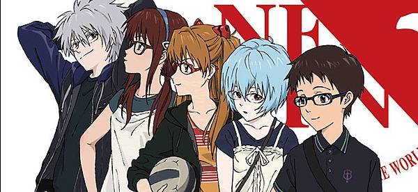 EVANGELION×JINS 眼鏡海報