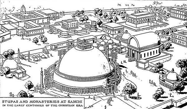 世界最完整最古老的桑奇佛塔(Sanchi Stupa)之旅(