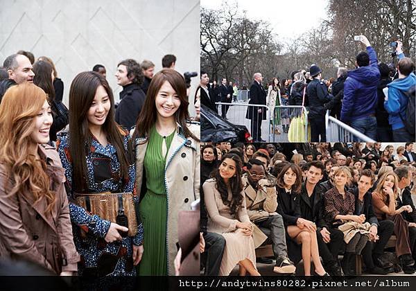 snsd Tiffany, YoonA and Seohyun burberry (2)