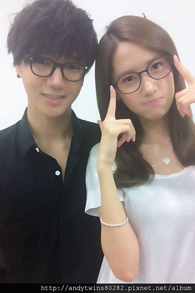 snsd yoona with super junior yesung (1)