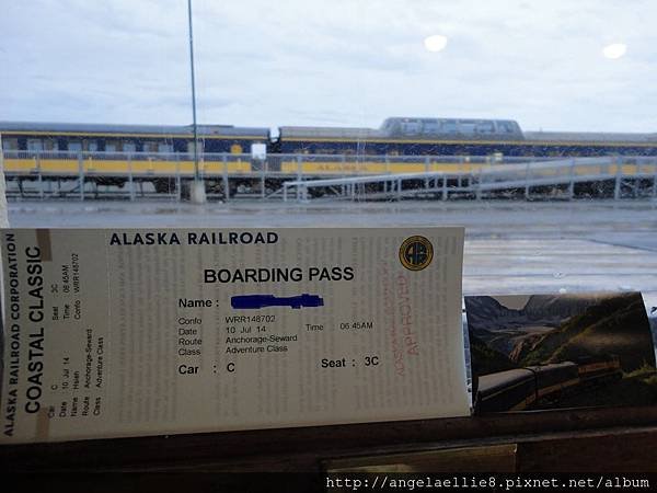 Alaska Railroad Ticket