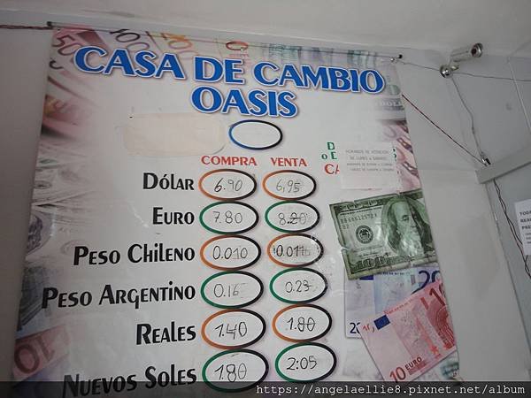 Uyuni Money exchange rate