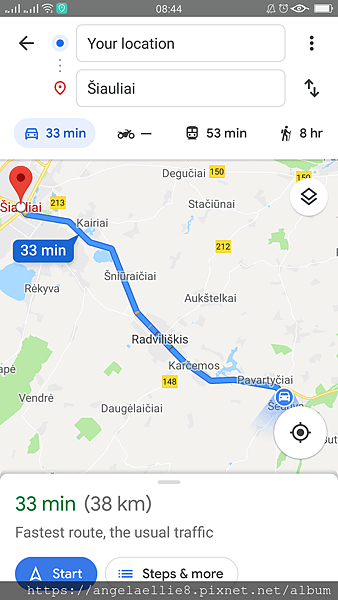 Kaunas to Siauliai.png