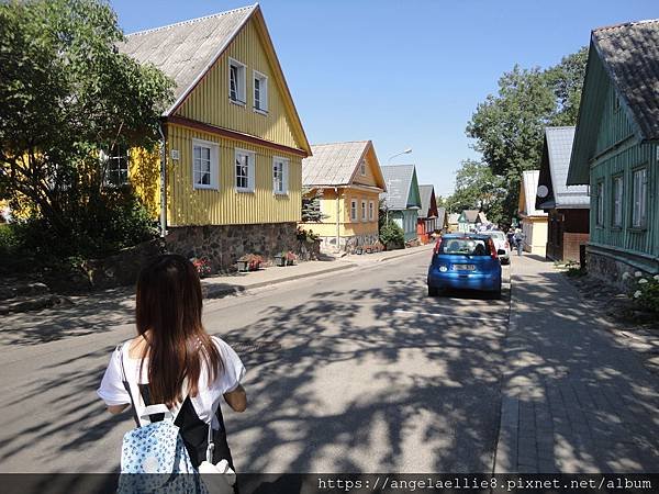 on the way to Trakai castle